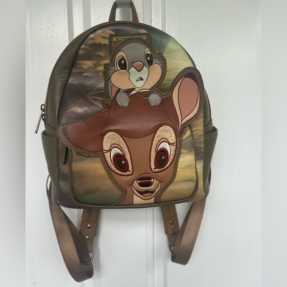 Disney Loungefly Bambi and Thumper Mini Backpack - Picture 1 of 7